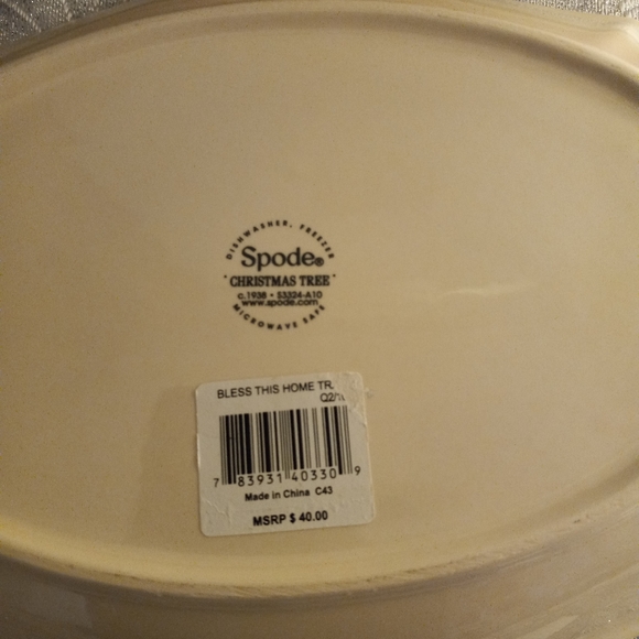 Spode "Bless This Home" - Picture 2 of 2